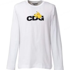 Comme des Garcons x Pokemon L_S T-Shirt White